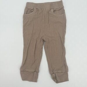Kate Quinn Baby‎ Bamboo Pull On Jogger Pants Size 18-24M Neutral Tan
